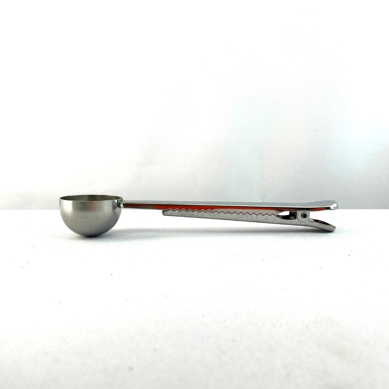 Coffee and Tea Scoop Clip Stainless Steel